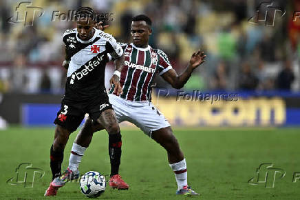 Partida entre Fluminense x Vasco válida pelo Campeonato Brasileiro 2025.