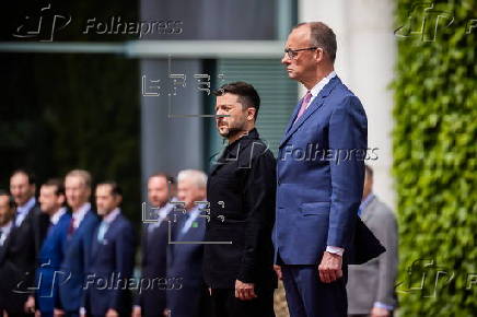 Ukrainian President Volodymyr Zelensky visits Berlin