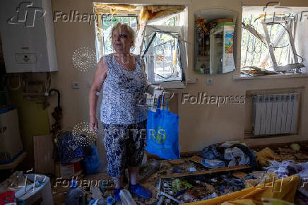Aftermath of a Russian attack in Zaporizhzhia