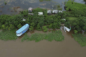 AMAZONAS, CHEIA DO RIO SOLIMOES