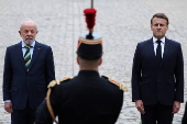 Brazilian President Lula visits France