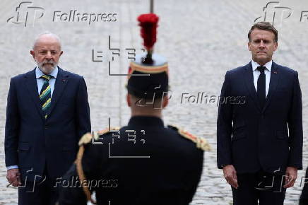 Brazilian President Lula visits France