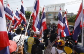 Thai nationalists protest at Cambodian embassy over Thai-Cambodian border dispute
