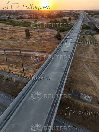 California High-Speed Rail bridge in Madera