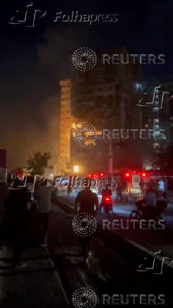 Aftermath of Israeli strikes, in Tehran