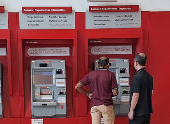 Caixa Eletrônico Banco Santander
