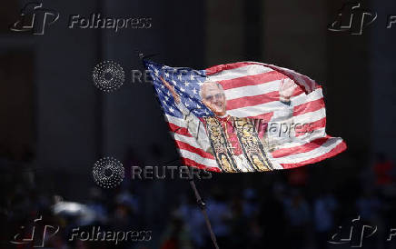 Pope Leo XIV holds general audience in St. Peter's Square, at the Vatican