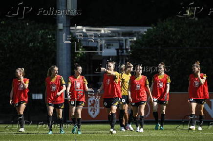 Netherlands women’s national soccer team training in Zeist