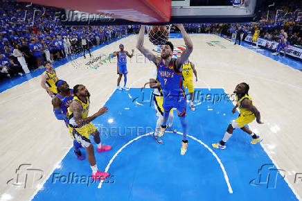NBA: Finals-Indiana Pacers at Oklahoma City Thunder