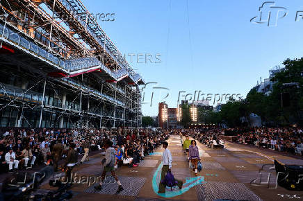 Louis Vuitton Menswear Spring/Summer 2026 collection show in Paris