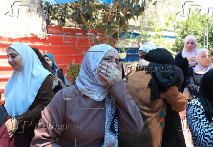 Funeral of Palestinian killed by Israeli forces in the West Bank