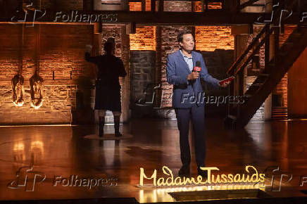 Madame Tussauds, Nova York, revela estátua de cera de Lin-Manuel Miranda para celebrar o 10º aniversário de 