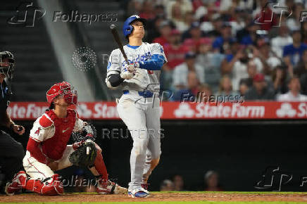 MLB: Los Angeles Dodgers at Los Angeles Angels