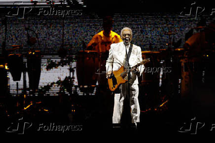 Show de Gilberto Gil na turnê Tempo Rei no Allianz Parque