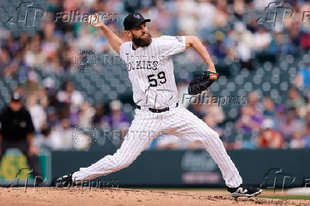 MLB: Atlanta Braves at Colorado Rockies