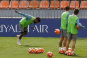 Entrenamiento del Atlético de Madrid