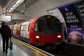 AI advert on London underground
