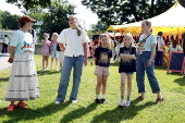 Princess Ingrid Alexandra visits Minioya Children's Festival in Oslo