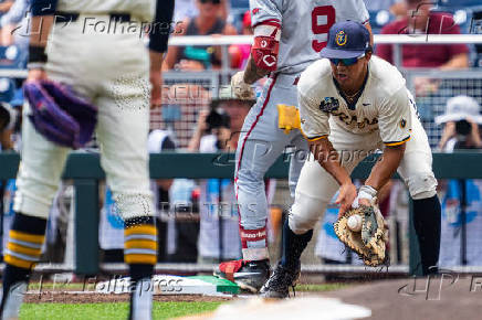 NCAA Baseball: College World Series-Arkansas v Murray State