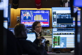 New York Stock Exchange as Fed leaves rates unchanged