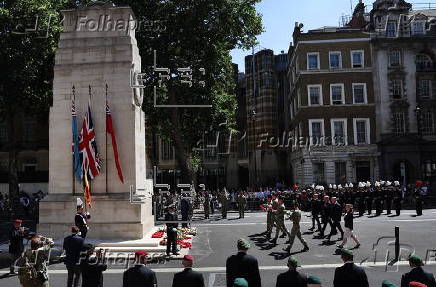Belgium Armed Forces parade in London
