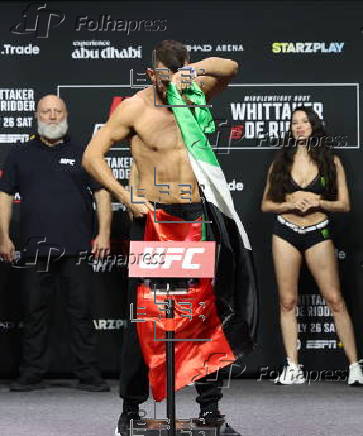 Weigh-ins for UFC FN 193 in Abu Dhabi