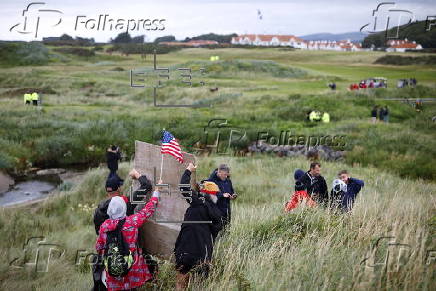 US President Donald Trump visits Scotland