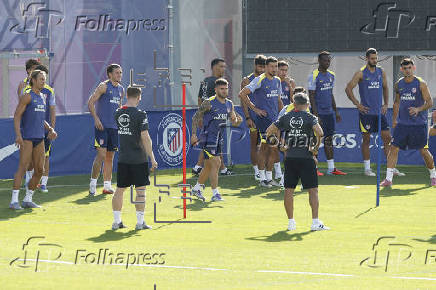 Entrenamiento del Atlético de Madrid