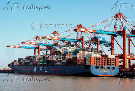 Container Terminal in Bremerhaven