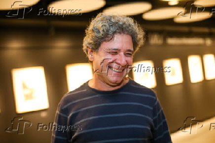Roberto Gervitz na pré-estreia do documentário