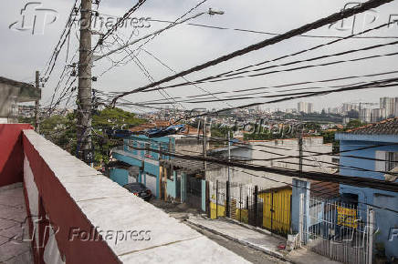 Vista do terraço da casa de Guilherme Boulos