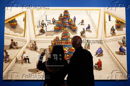 'David Hockney 25' exhibition in Paris