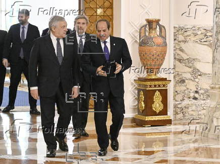 Italian Deputy Prime Minister and Foreign Minister Antonio Tajani visits Egypt