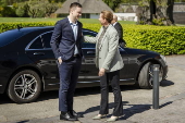 Greenland's Prime Minister Nielsen visits Denmark