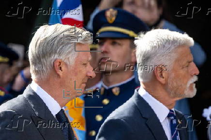 King Philippe of Belgium visits the Czech Republic