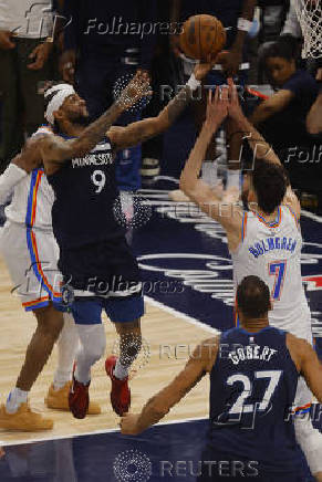 NBA: Playoffs-Oklahoma City Thunder at Minnesota Timberwolves