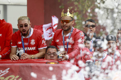 Toluca festeja campeonato en Liga MX