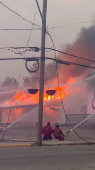 Wildfire in Saskatchewan