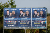 The European Patriots party organises a country political meeting in Mormant-sur-Vernisson