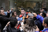 Colombian Senator Miguel Uribe shot during a campaign event, in Bogota