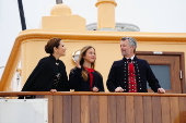 Danish Royal Couple on an official visit to the Faroe Islands