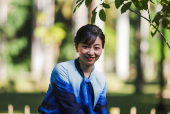 Japan's Princess Kako visits Botanical Garden (Jardim Botanico), in Rio de Janeiro