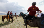 International equestrian race held in Kyrgyzstan