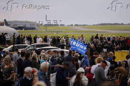 US President Donald J. Trump visit to Scotland