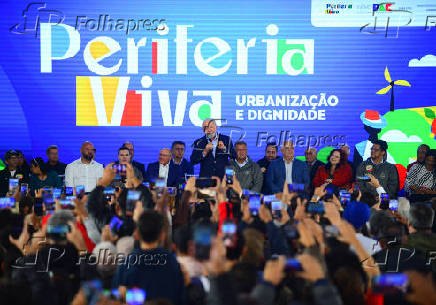 Lula em Osasco - Novo PAC de Urbanização de Favelas