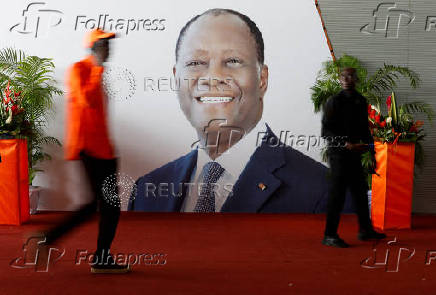 FILE PHOTO: Ivory Coast ruling party holds congress in Abidjan