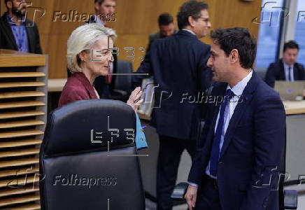 Weekly meeting of the College of EU Commissioners in Brussels