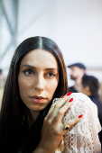 A estilista e modelo Lea T