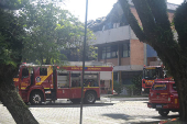 Pós incêndio na PUC-PR
