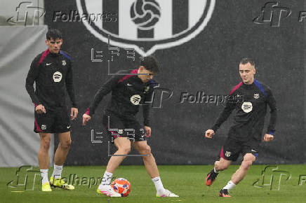 Entrenamiento del FC Barcelona